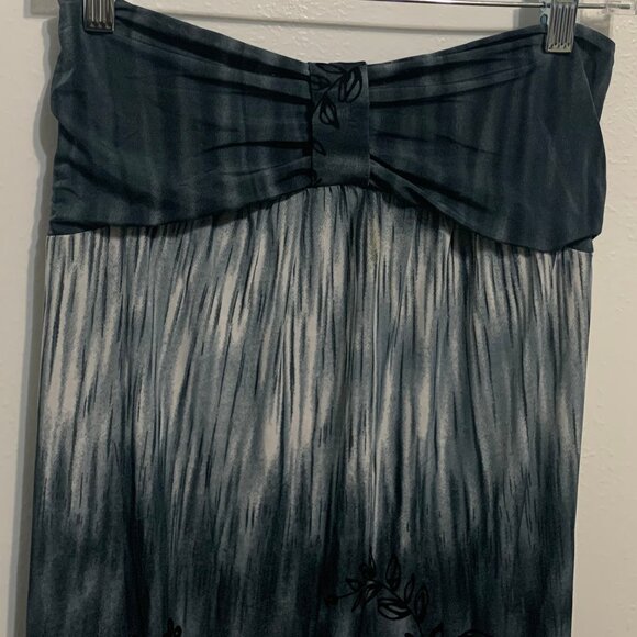 Women's XXL Beach Bathing Suit Cover Up Grey and Black - Picture 4 of 8